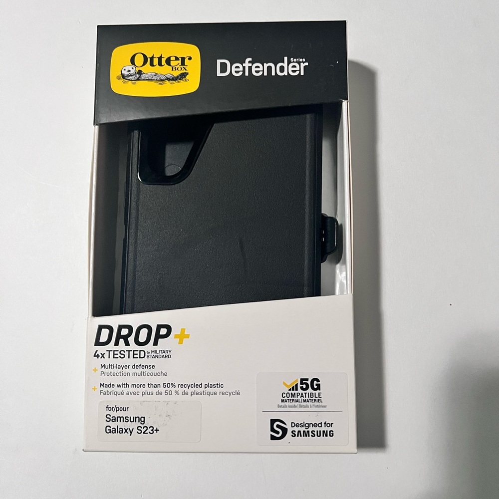 OtterBox Defender Black Case for Samsung Galaxy S23+